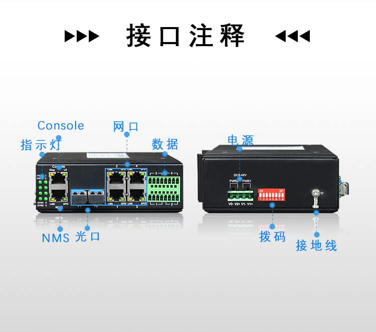 二層和三層工業交換機的主要參數說明